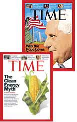 Portadas de Time sobre B16