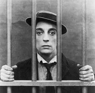 Buster Keaton entre rejas