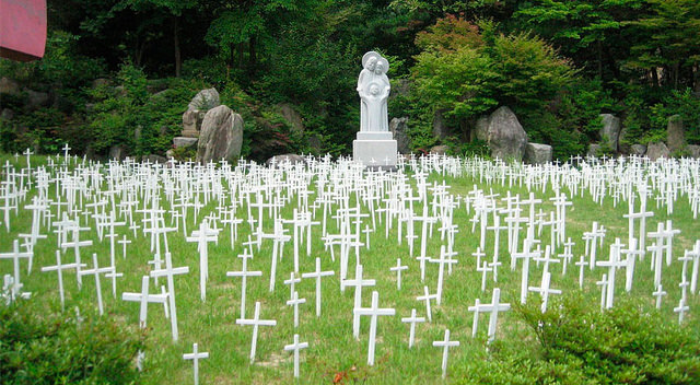 Cementerio de nios abortados de Kkotdongne 