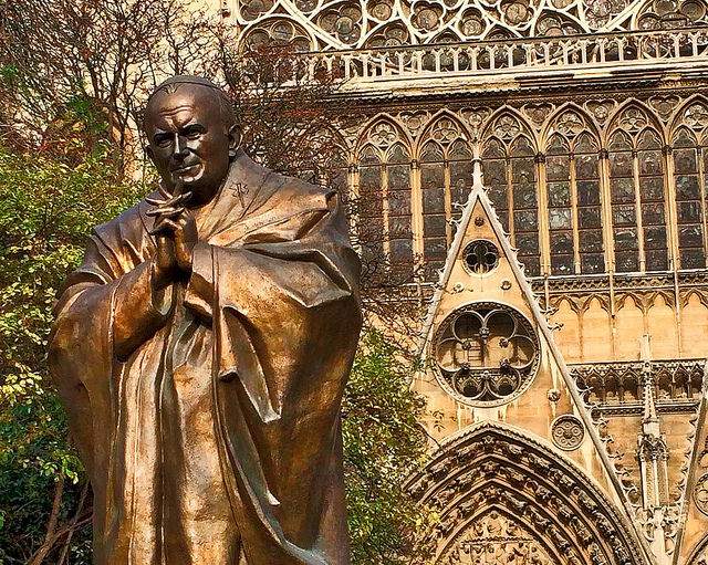 Juan Pablo II en Notre Dame