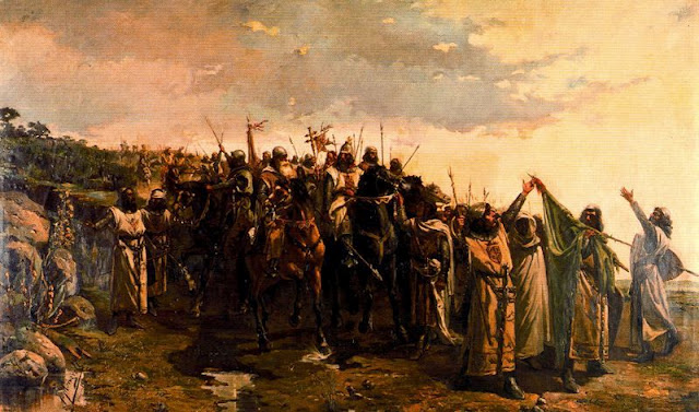 Batalla de Las Navas de Tolosa, por Vctor Morelli