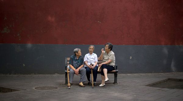 Los mayores en China no tienen quien les cuide. Ed Jones/Agence France-Presse  Getty Images